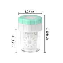 1 Piece/Multicolor Convenient Rotating Manual Contact Lens Cleaner Contact Lens Cleaner Portable Rotating Contact Lens Cleaning Container For Clean And Hygienic Contact Lens Soaking Storage Kit Suitable For Travel And Daily Use Ladies' Day Gift Mother's Day Gift