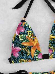 Conjunto de bikini de pieza separada con estilo nuevo europeo y americano para mujeres