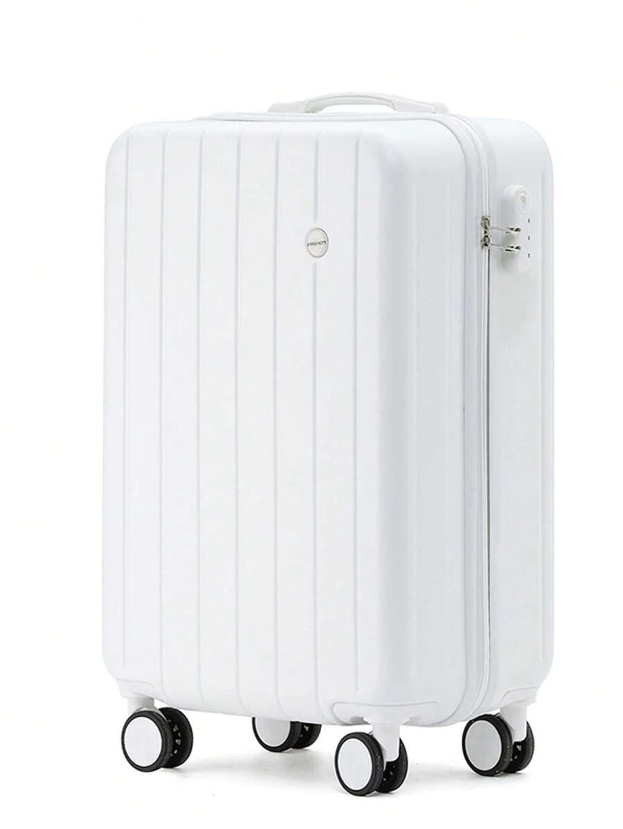 Valiză ușoară multifuncțională de 20 de inci, cu mâner de cărucior și geantă de absolvire cu încuietoare, pentru accesorii școlare, lucruri școlare