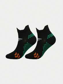 5/3/1 Par de calcetines deportivos de uso diario y casual con lunares, unisex, de tela de punto transpirable y antideslizante, aptos para correr, saltar la cuerda, ciclismo, todo el año