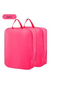 1/2/3 piezas Cubos de embalaje de compresión expandibles, hechos de tela suave y duradera, adecuados para viajes, viajes de negocios, almacenamiento de dormitorios de ropa, zapatos, calcetines, toallas y artículos personales, accesorios de viaje ideales, compactos y fáciles de transportar Organizador de almacenamiento de ropa para el hogar y el dormitorio, bolsa de organización y almacenamiento para la escuela, accesorios escolares, artículos escolares