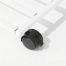 1pc Heavy Duty Metal Plant Cart With Lockable Wheels - 10" And 12" Square Racks, Suitable For Indoor/Outdoor Use, Outdoor Garden Shelving Cart