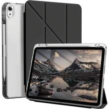 适用于 iPad (A16) 第 11 代 11 英寸 2025/iPad 第 10 代 10.9 英寸 2022 的保护壳，超薄时尚透明 iPad 保护壳，带笔架，多角度折叠 Y 形支架保护套 - 彩色 - 查看 26