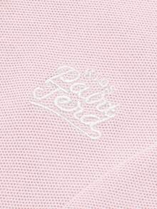 zosee 小女孩马球领短袖公主裙，粉色学院风，2025年新款 - 粉色 - 查看 5