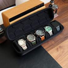 Watch Travel Case For Men And Women Portable Single Watch Storage Box And Organizer For Wristwatches And Smart Watche (Case Only) Back To School