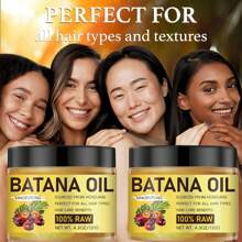 Buy One Get One Free 4.3oz Batana Hair Oil, Pure Honduran Batana Fruit Extract Vegetable Oil, Helps To Strengthen Hair Roots, Eliminate Split Ends, Long-Lasting Anti-Frizz, Light And Non-Greasy Texture, Nourishes Hair, Improves Curls, Makes Hair Thicker, Tougher And Healthier. Unisex
