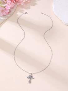 Sanrio 1pc Cute Sweet Girl Resin Kuromi, Best Friends Clavicle Chain Necklace