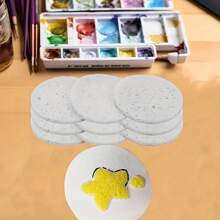 10/5pcs 3D Art Canvas Paper, Fluffy Texture Drawing Board For DIY Handicraft And Creative Design And Painting, Drawing Paper (Drawing Pen Not Included),School Supplies,Back To School