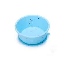 硅胶婴儿喂食碗，可放入微波炉和洗碗机，耐热，易于清洁，耐用婴儿食品碗