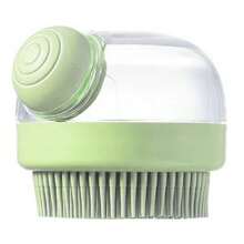 Multi-Functional Shower Brush - Press-To-Dispense Body & Pet Massager With Japanese Foam Tech, Ergonomic Bathing Tool For Hair & Skin Care