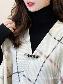 20 件/套 2 件花卉图案可调节弹性腰带扣腰带夹，可拆卸腰带时尚配饰，优雅装饰，带仿珍珠