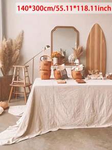 1/12pcs Minimalist Elegant Beige Wrinkle Textured Napkins, Suitable For Restaurant, Kitchen, Outdoor Picnic, Dining Table Decoration