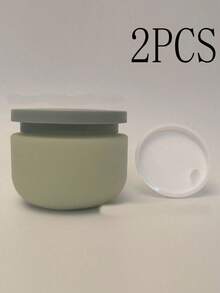 1pc Refillable Travel Toiletries Container, Multifunctional Dispensing Bottle With Protective Cap, 250 Ml Empty Cosmetic Jar, Facial Mask Cream Box Bottle, Travel Accessories With Lid, Cream Bottle, Hair Mask Jar, Face Cream Bottle, Scrub Bottle, Cosmetic Bottle, Body Lotion Jar, Perfect Storage Solution, Good Gift Choice. Travel Essentials School School Supplies Holiday Camping Holiday Essentials Vacation Mini Perfume For Women Perfume For Men Perfume Beach - Multicolor - View 10