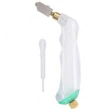 Handheld Alloy Pistol Grip Oil Feed Glass Cutter Set For Cutting Ceramic Tiles - As Shown - View 1