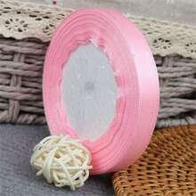 10 sztuk/1 opakowanie Kolorowa satynowa wstążka, 25 jardów/1 cm (0,39 cala) szerokości, wstążka do rękodzieła DIY, pakowanie prezentów, impreza, wesele, dekoracja świąteczna, kokarda - Wielokolorowe - Zobacz 22