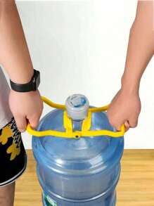 Bottled Water Handle Clip, Bottled Water Cap For Bottled Water Transportation, Handling Tools, Bucket Lift, Simple Blue Plastic Bracket, Household Handle, Bottled Water Cap, Leak-Proof, Home Decoration, Christmas, Halloween, Party Bottled Water Treatment Tools, Gadgets, Office Bottled Water Bottles, Kettle Supplies