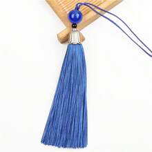 10 件金属帽流苏饰品、护身符、幸运符、串珠流苏、流苏书签、香囊流苏