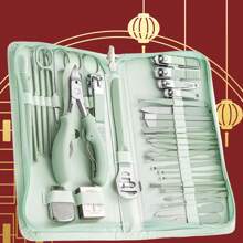 1Set Nail Clipper Set ,Stainless Steel Manicure Set, Nail Care Tools. ﻿