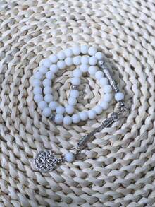 1pc Tasbin Glass Prayer Beads, Beads. Essential For Daily Prayers - Multicolor - View 7