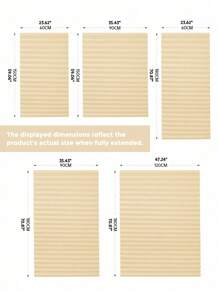 1 peça de abajur de cor sólida sem ferramentas, abajur de tecido plissado com filtragem de luz original, cortinas plissadas nórdicas minimalistas - Feito de 100% poliéster, proteção UV, blackout, isolante, leve, resistente ao desbotamento - Adequado para quarto, sala de estar, cozinha, sala de jantar, banheiro - Perfeito para todas as estações