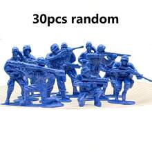30/48pcs 5cm Military Soldier Miniature Figures Highly Detailed Plastic Army Model Set For Collectors Diorama Displays - Multicolor - View 9