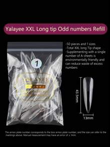 50 pezzi/240 pezzi Unghie finte da donna e ragazze in gel extra lunghe a stiletto con estremità matte, 2 in 1 per manicure