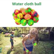 1 PC Water Cloth Ball 2-Inch Water Ball Water Play Toy Garden Outdoor Toy, Water Splash Ball Suitable For Swimming Pools, Summer Beach Soaking Games, And Fun Children's Party Activities