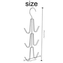 1pc 360 Degree Rotatable Metal Purse Hanger Organizer For Closet - Keep Purses Visible And In Good Condition