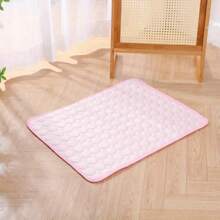 Almohadilla de enfriamiento de lujo de verano para conejos, hámsters y ratones - Muy transpirable, autoenfrianfre, lavable, duradera - Azul, rosa, opciones de almohadilla para dormir de mascotas con almohadilla de hielo