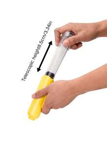 1 pezzo Mini pompa manuale multifunzione, adatta per gonfiare palloni come pallacanestro, pallone da calcio, palloncini, portatile e pratica