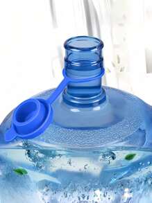 Bottled Water Handle Clip, Bottled Water Cap For Bottled Water Transportation, Handling Tools, Bucket Lift, Simple Blue Plastic Bracket, Household Handle, Bottled Water Cap, Leak-Proof, Home Decoration, Christmas, Halloween, Party Bottled Water Treatment Tools, Gadgets, Office Bottled Water Bottles, Kettle Supplies