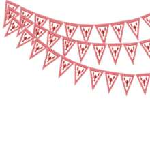 5 PCS , Crawfish Pennant Banner Crawfish Party Decorations ,Shrimp Boil Pennant Flags Red Plaid Hanging Banner For Birthday Lobster Summer Shrimp Party Supplies