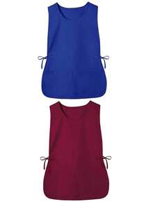 Custom Dust-Proof Aprons - Personalized Nordic-Style Sleeveless Kitchen Aprons For Men And Women, Custom-Made Kitchen Cooking Hand-Washing Aprons, Unisex Sleeveless Dust-Proof Aprons, Party Gifts, Wedding Gifts, Engagement Gifts, Family Gifts, Party Gifts, Anniversary Gifts, Christmas Gifts - Multicolor - View 7