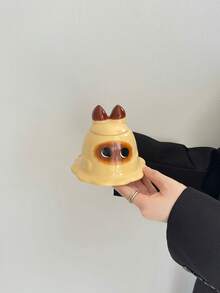 كأس سيراميك مطلي على شكل قطة محبب ذو غطاء، كأس قهوة/شاي مضحك للأزواج، كوب مياه ذو سعة كبيرة مبتكر، كوب فتياني للإفطار، الشاي بعد الظهر، عيد الميلاد، هدية للصديقة، الزوجة، الأم