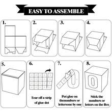 4 PCS Graduation Decorations Class Of 2025, 2025 Graduation Party White Balloon Boxes With Letters GRAD, 2025 For College Grad Party Celebration Supplies - Multicolor - View 11