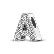 1 pieza Encantos con letra 26 caracteres alfabéticos en 3 estilos diferentes, cuentas de corazón plateadas y doradas, encantos para pulseras, collares, llaveros, cuentas para hacer joyas DIY, regalo único para amigos, familia y pareja