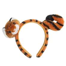 1pc Funny Plush Tiger Party Headband