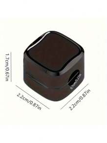 6pcs Magnetic Hooks, Data Cable Clips, Wire Storage, Strong Adhesive Square Punch-Free Cable Winding And Cable Organizer