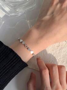 Minimalist Cute All-Match 8-Type Zirconia Anklet, Adjustable Brass Based Jewelry Gift For Women