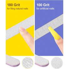 13 PCS Professional Manicure & Pedicure Kit - Nail Care Set With Cuticle Cutter, Oil, Nail Files & Buffer Blocks, Complete Home Salon Kit For Women, Gift Ready - 牛奶和蜂蜜 - 查看 3