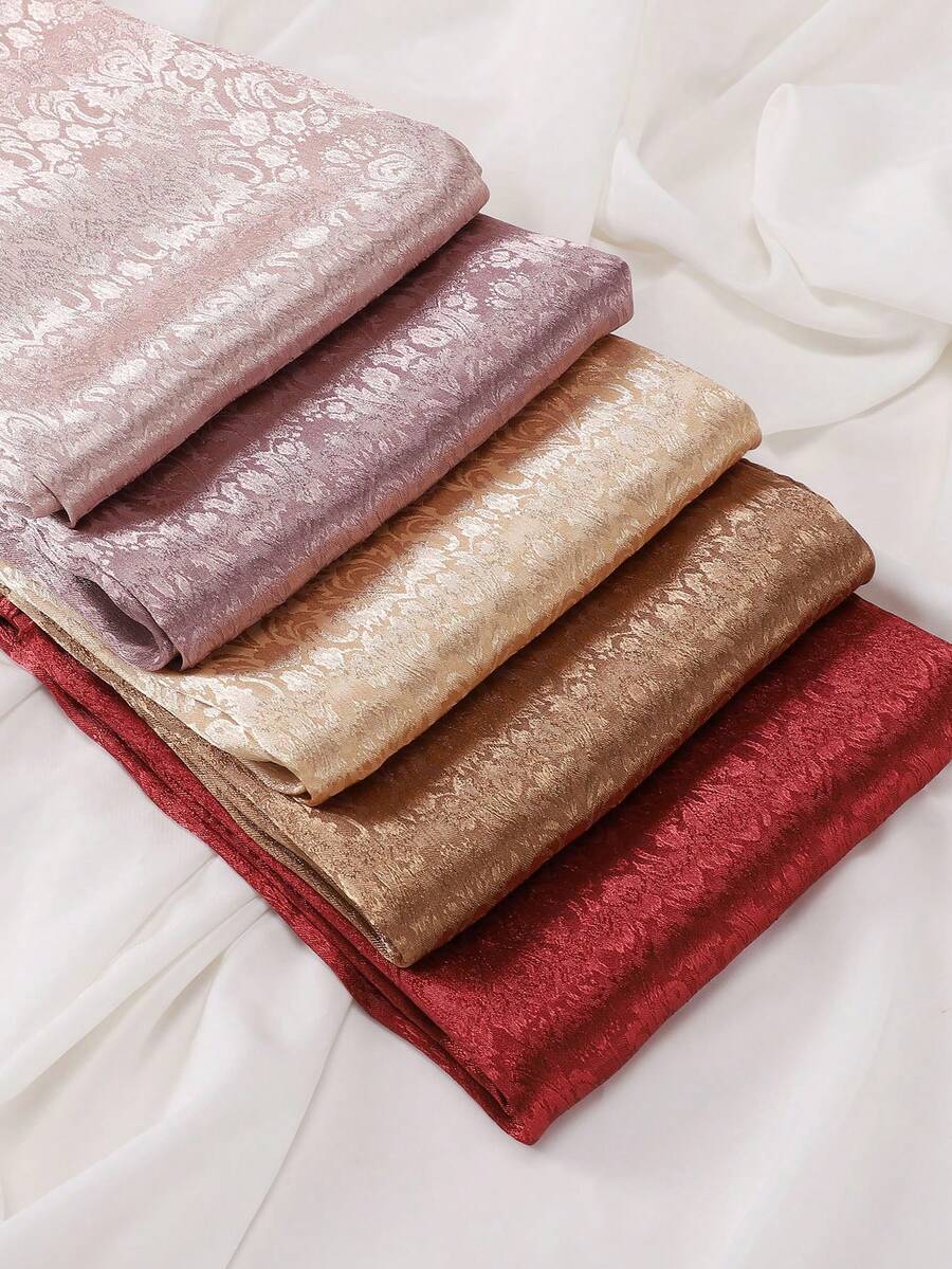 1 pezzo Sciarpa da donna di lusso con strass e glitter, sciarpa hijab per abiti