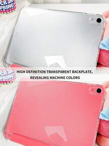 1 ốp bảo vệ bằng acrylic trong suốt màu đỏ dưa hấu, tương thích với iPad A16 thế hệ 11/10, Air 11/13, M3 2025, Mini 7 A17, Pro 2024, Air 11/13, M2 2024, Pro 11/13, M4 2024, Pro 12.9, thế hệ 7/8/9, 10.2, thế hệ 10, 10.9, Air 4/5, 10.9, Pro 11, thế hệ 4/5/6, Mini 6. Vị trí các lỗ và khe cắm bút có thể khác nhau tùy thuộc vào từng model. Có thể có sự khác biệt nhỏ về màu sắc. Có hai họa tiết ngẫu nhiên. Vui lòng bóc lớp màng bảo vệ trước khi sử dụng. - Dưa hấu đỏ - Xem 9