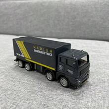 1 pieza Nuevo vehículo de transporte con inercia de juguete para niños, vehículo contenedor, vehículo de carga, modelo de vehículo de ingeniería, coche de juguete para niños, de vuelta al colegio - Multicolor - Ver 13