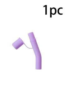 1 pieza/3 piezas Tapas de extensión de pajita de silicona para tumblers de 30 y 40 onzas, tapas superiores de pajita de silicona de 10 mm, cubiertas de pajita reutilizables, tapas antipolvo para pajitas, tapas simples para la punta de la pajita, accesorios para tazas