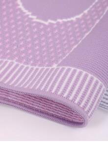 1pc High Elastic Compression Knee Brace Gym Accessories Knee Support Sports Knee Pads Gym Knee Pads - Purple - View 4