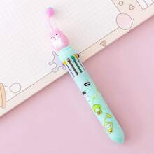 1pc Creative Cute Pendant Colorful Ballpoint Pen Graffiti Pen Student Gift Prize Stationery