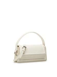 棕色迷你城市斜挎包，黑色休闲时尚手提包