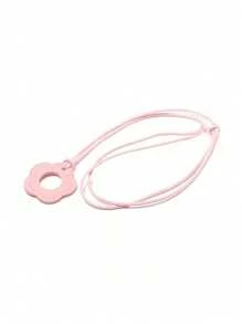 1/4 件时尚 PU 皮革悬挂式眼镜架，便携、可调节、耐用的眼镜配件，适合户外旅行、海滩和日常使用，优雅清新的设计，甜美的绳索细节，易于携带