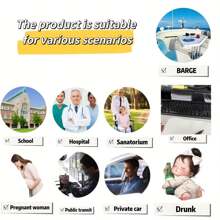 Disposable Vomit Bags, Car-Mounted Portable Puke Bags, Large Capacity Emesis Bags For Pregnant Women Motion Sickness