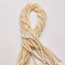 Atacado 10 Fios(1200+ Peças) Contas de Vidro Opal Brilhantes de 4mm/Contas de Vidro Austríacas/Contas Rondelle de Vidro/Contas Espaçadoras de Cristal para Pulseiras/Colares/Tornozelos/Brincos Artesanato de Joias/Contas Soltas DIY/Decoração de Casamento/Decoração de Árvore de Natal/Decoração de Feriados/Decoração de Ambiente